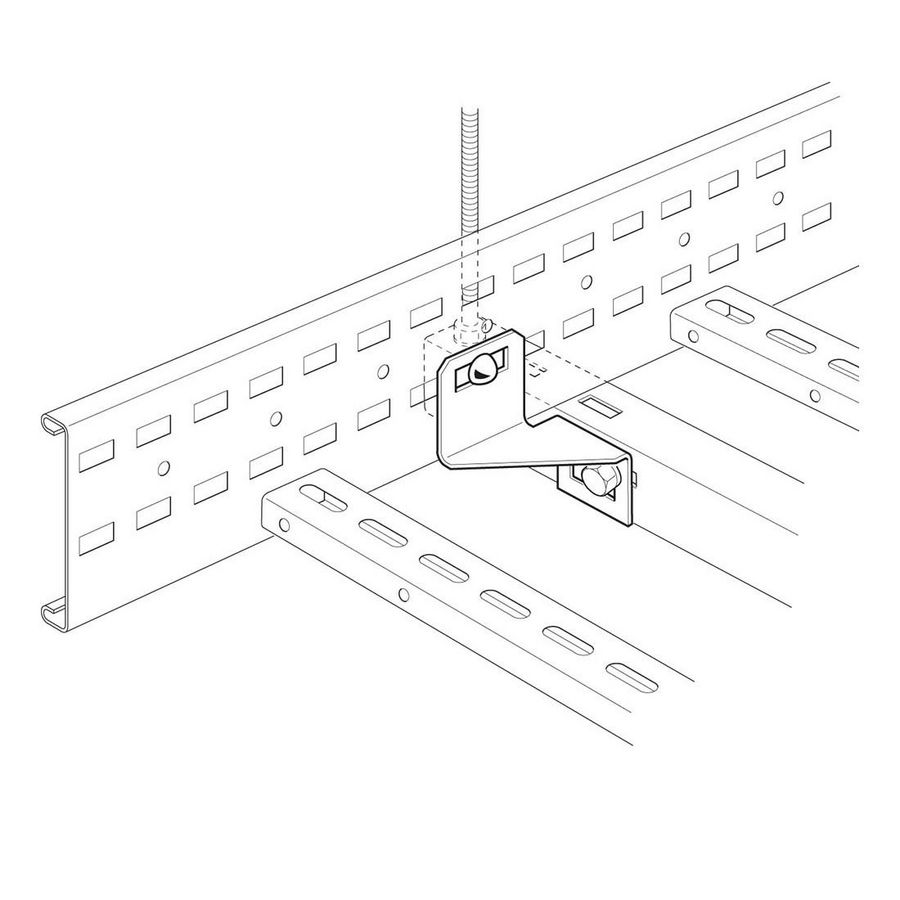 Profielbevestigingset links/rechts Thvz voor H150