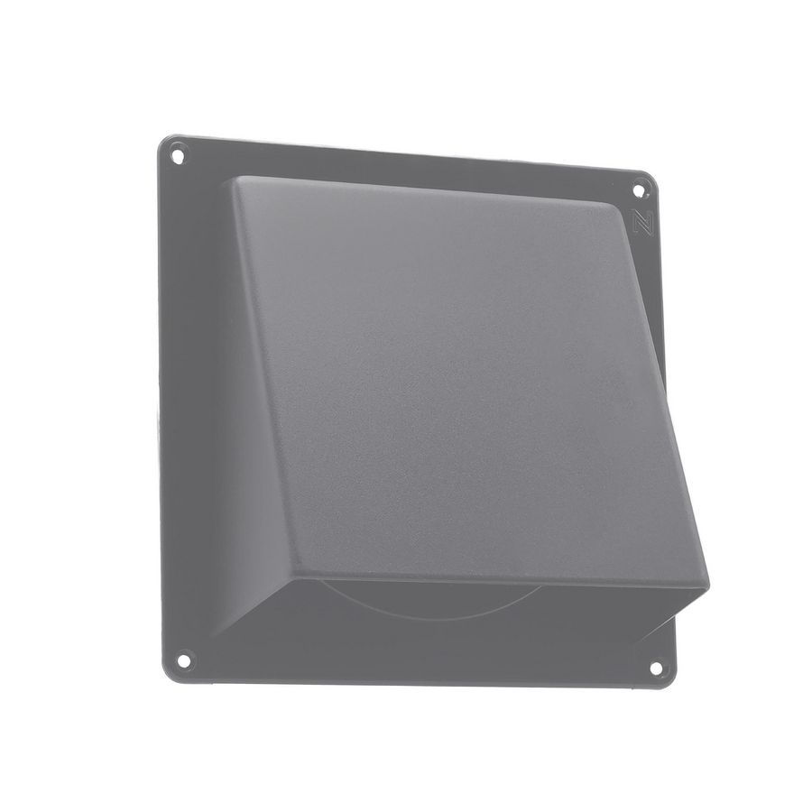 Gevelklep Ø150mm grijs