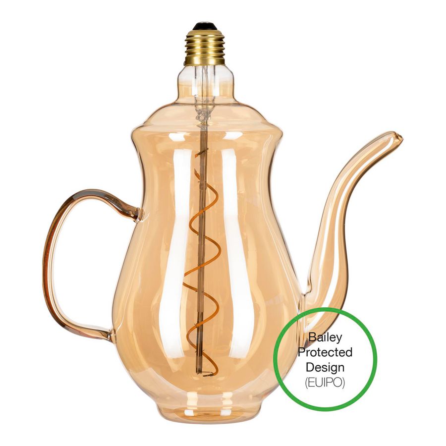 LED-lamp Teapot Chai E27 DIM 4W 160lm 919 goud