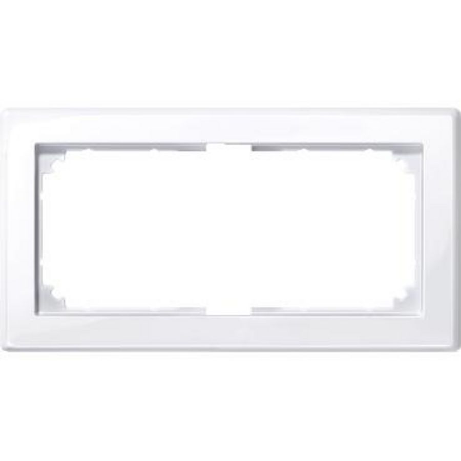Afdekraam M-Smart 2-voudig Zonder middenstuk Actief wit