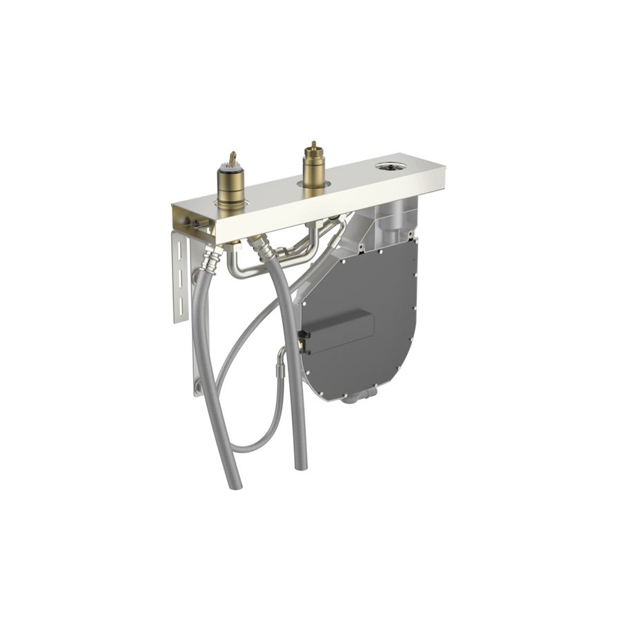 3gat inbouwdeel badrandsyst v. tegelrandmontage HANSACOMPACT