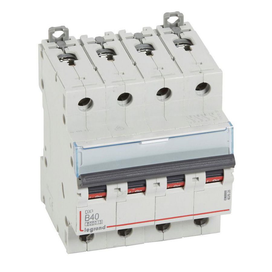 Installatieautomaat DX³ 6000A/10kA 4-polig B-karakteristiek 40