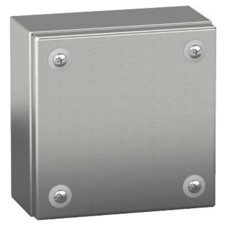IndustriEle doos 150x150x80mm IP66 IK10 RVS