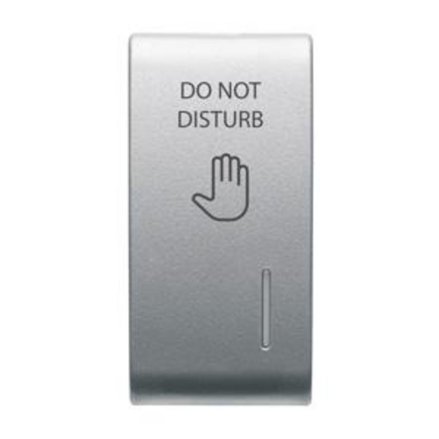 UITWISSELBARE DRUKKNOP-MET AFSCHERMING-DND-1 MODULE-