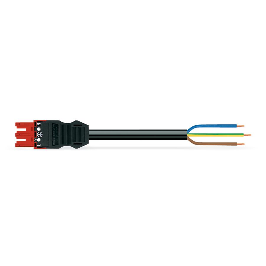 Geconf.aansluitkabel Cca Bus/open einde 771-9373/166-101