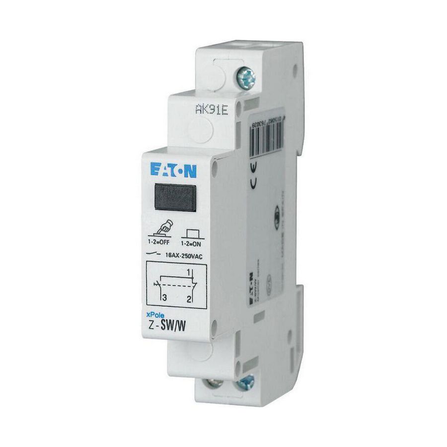Signaalschakelaar Z-SW/W 250VAC 16A Contacten 1M 1TE VVE=2