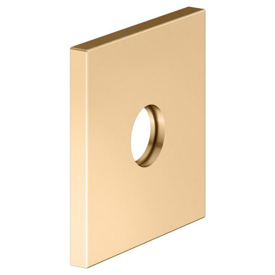 Wandrozet vierkant voor 59545/59547/59593 105x105mm mes