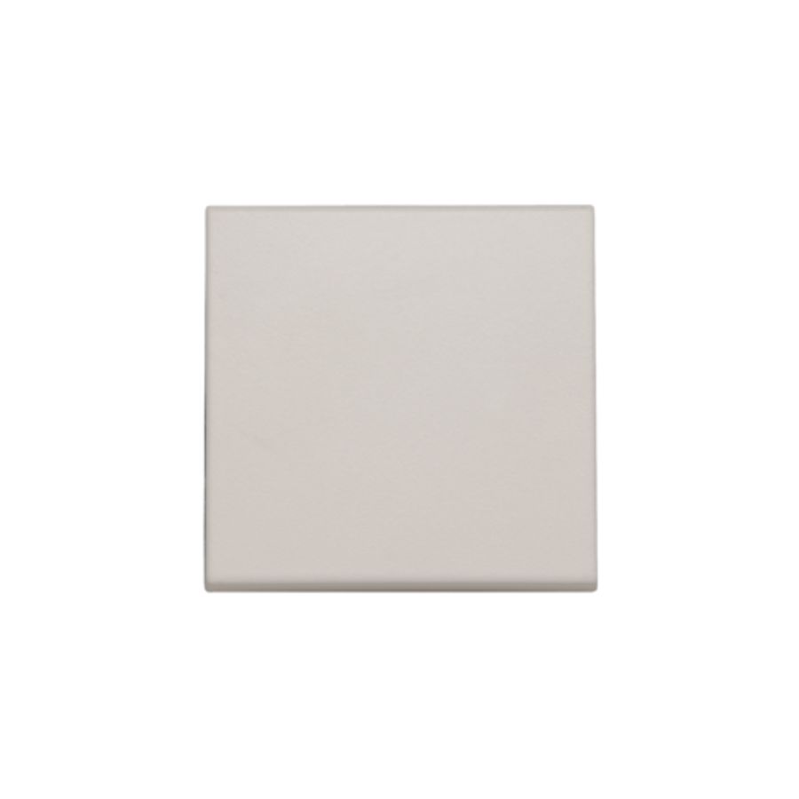 Afwerkingsset enkelv. elektr. schakelaar/knop l.grey