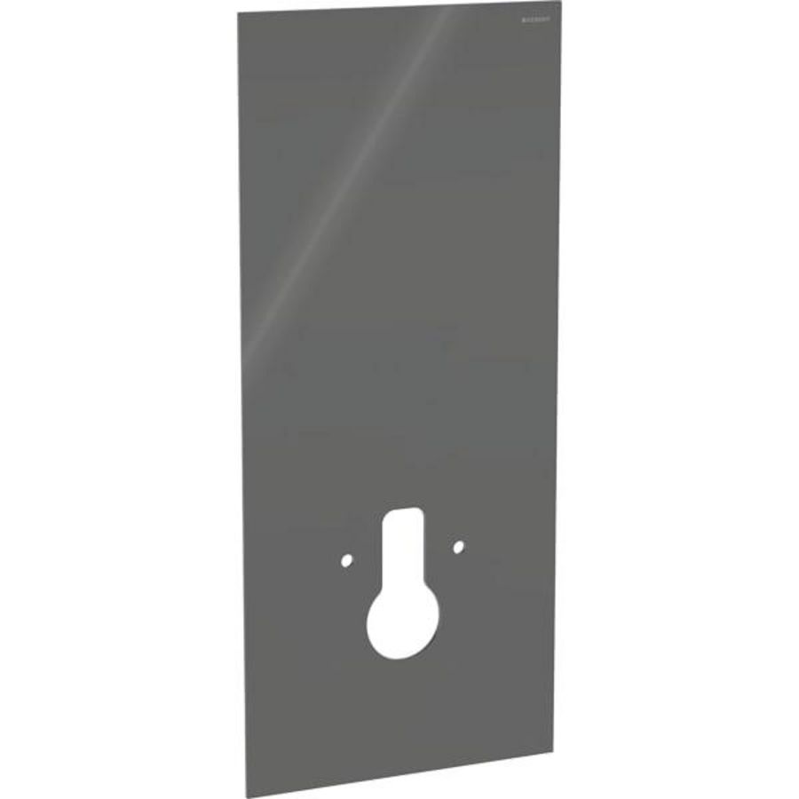 frontbekleding Monolith wand-wc 114 cm lava / glas