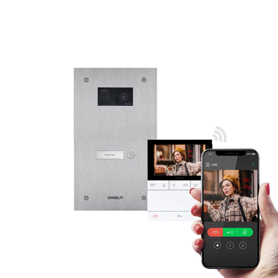 Enkelvoudige SteelSwitch LOGOS HF WiFi kit Simplebus