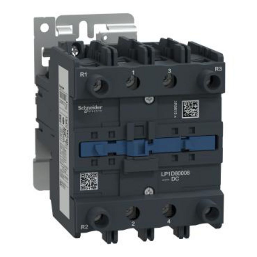 Contactor 2M+2V AC-1<=440V 125A Stuurspanning 24V DC D