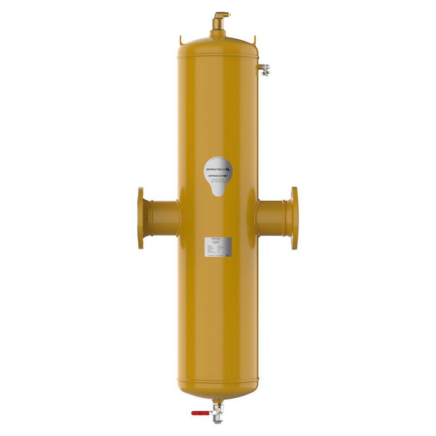 Vuilafscheider en lucht HF.DN050 Flens P 10bar max.110°C.