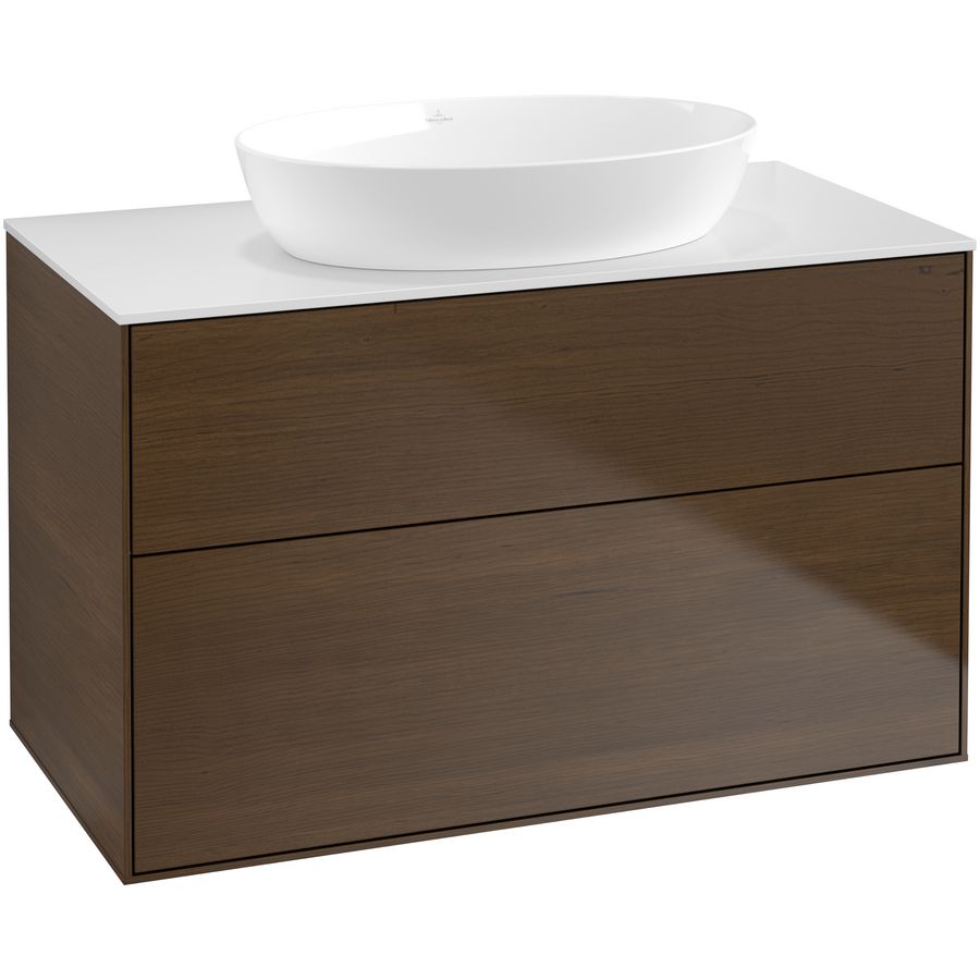 Wastafelonderkast Finion 1000x603x501mm W.Veneer FA0100GN