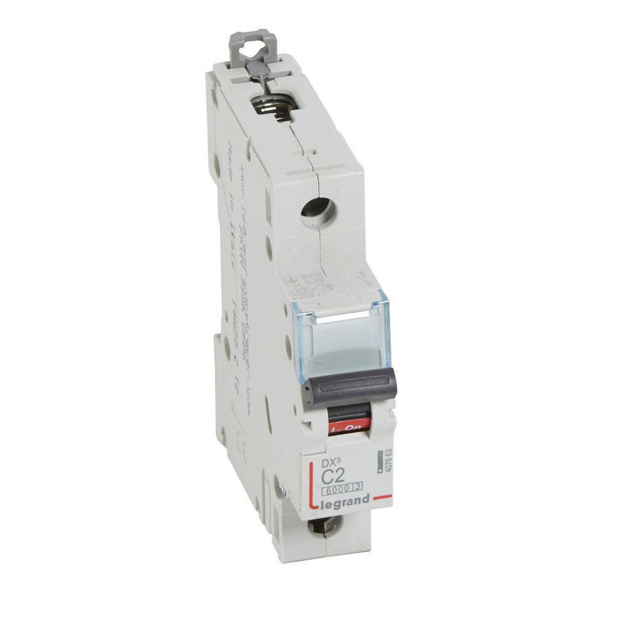 Installatieautomaat DX³ 6000A/10kA 1-polig C-karakteristiek 2A