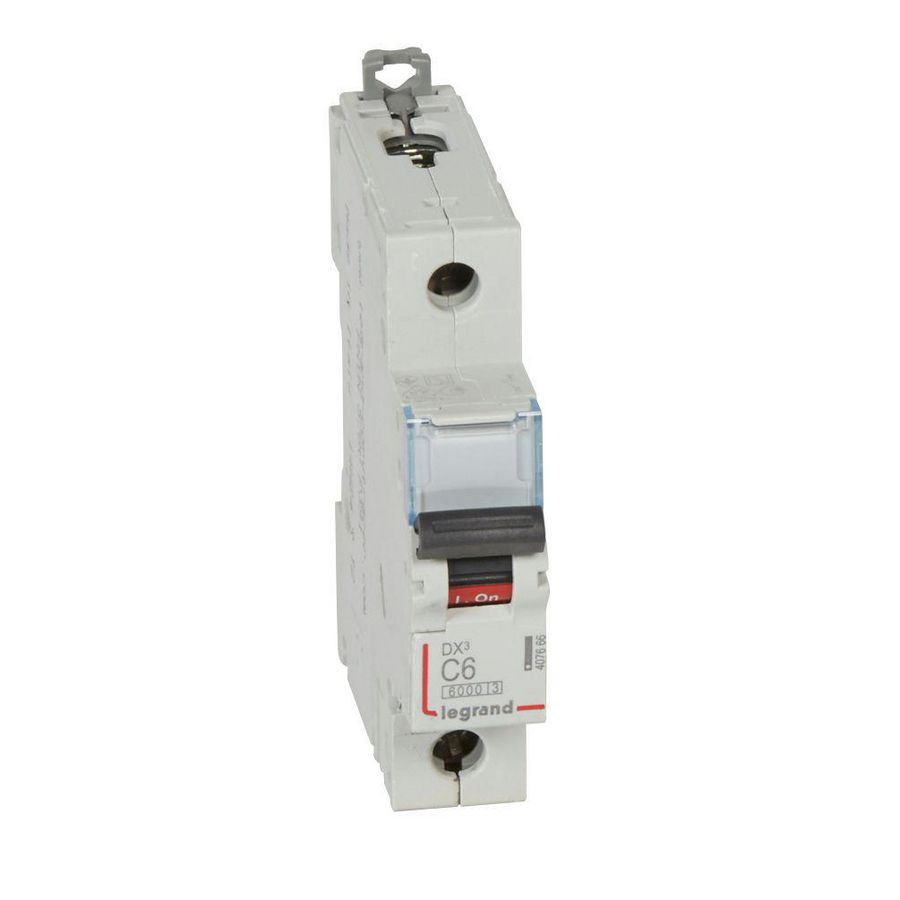 Installatieautomaat DX³ 6000A/10kA 1-polig C-karakteristiek 6A