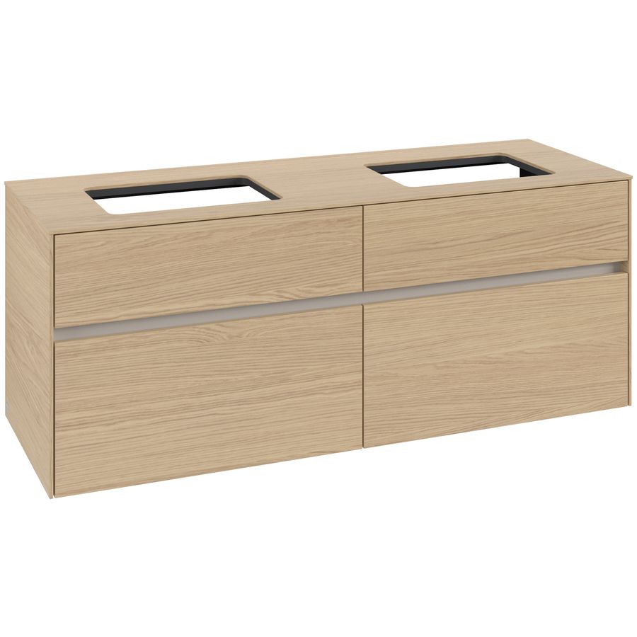 Wastafelonderkast Collaro 1400x548x500mm Nord.Oak C11900VJ