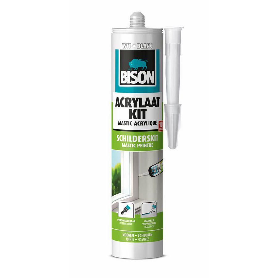 Acrylaatkit Universeel wit VVE=12