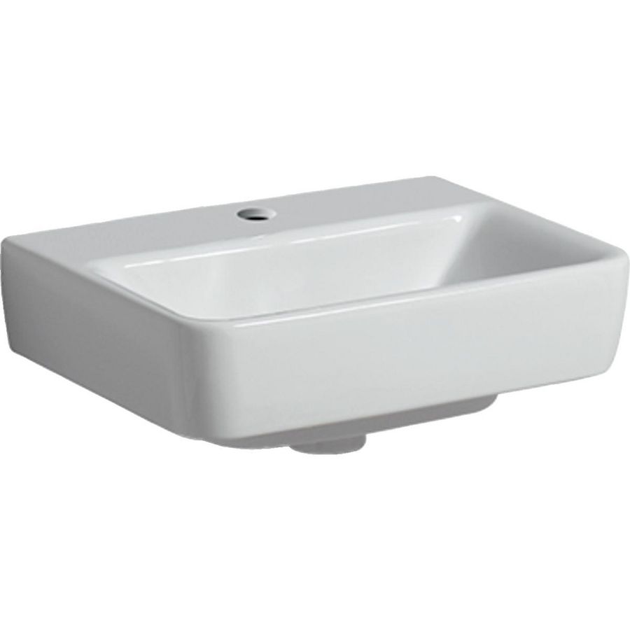 Renova Plan fontein 45x34cm met kraangat zonder overloop wit