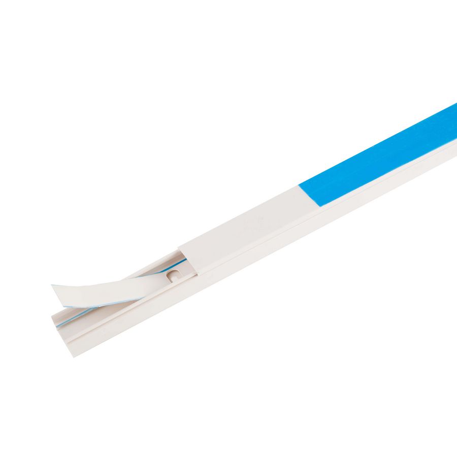 Doos a 2m. Systeem25 leidingkoker 25x13mm wit 2m