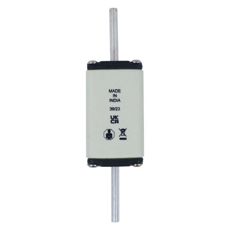 Zekering laagsp. 125A AC 500V NH02 gL/gG dubbele mel VVE=3