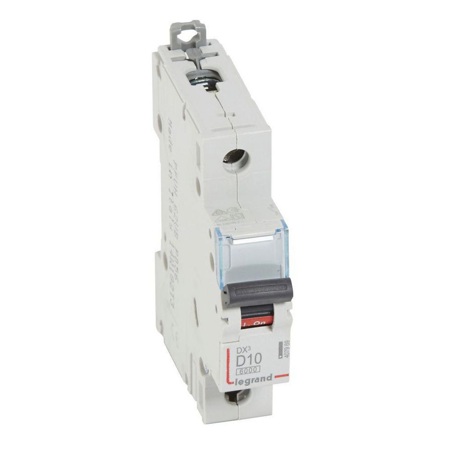 Installatieautomaat DX³ 6000A/10kA 1-polig D-karakteristiek 10A