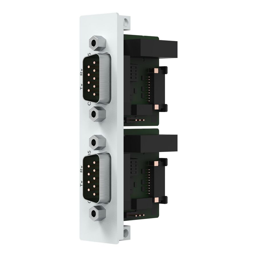 Uitbreidingsmodule voor WAGO Edge Computer met 2x RS422/485