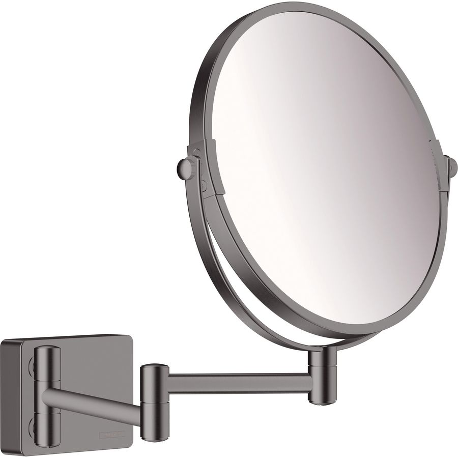 AddStoris scheerspiegel brushed black chrome