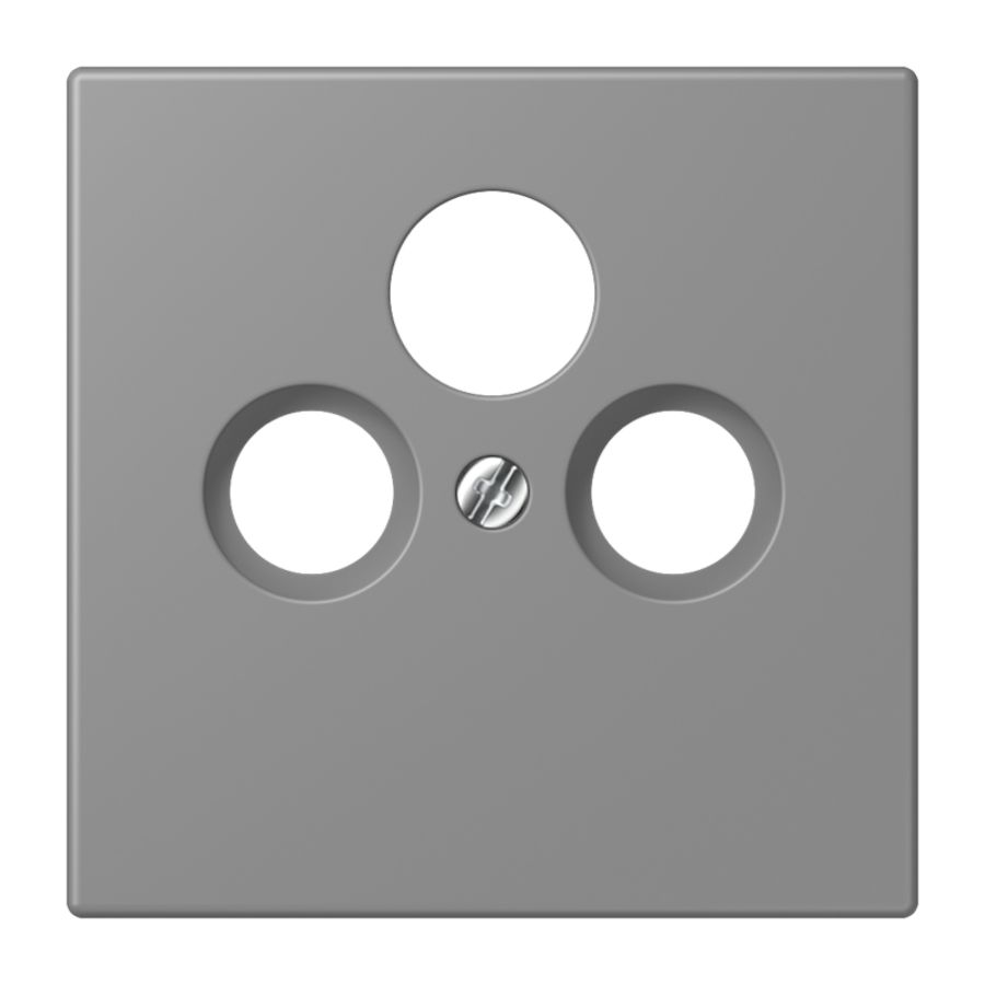 Afdekking SAT/TV 3-gats LC32011