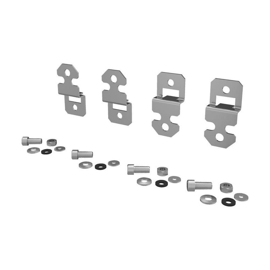 Wandbevestigingsbeugels voor outdoor verdeelkast type BP-VF/