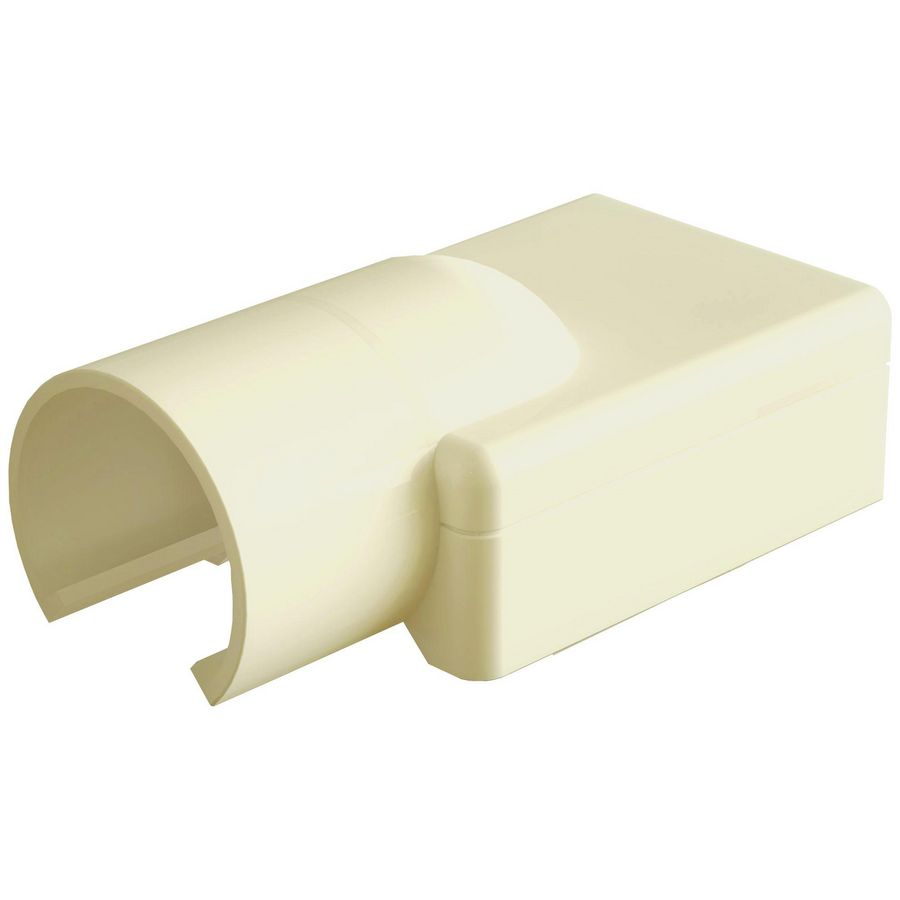 Doos a 2st. Systeem25 verloopmof 19mm voor 25x13mm creme