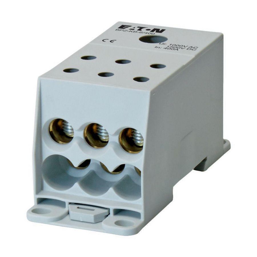 Aansluitklemmenblok BPZ-KB-6/400 1P 400A 6 uitg. klem