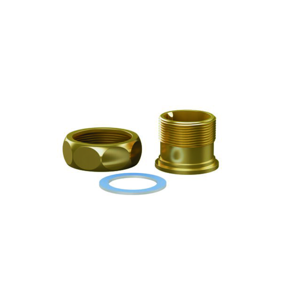 Aansluitset tbv Longtherm warmtewisselaar buitendr. G 1 1/4" set