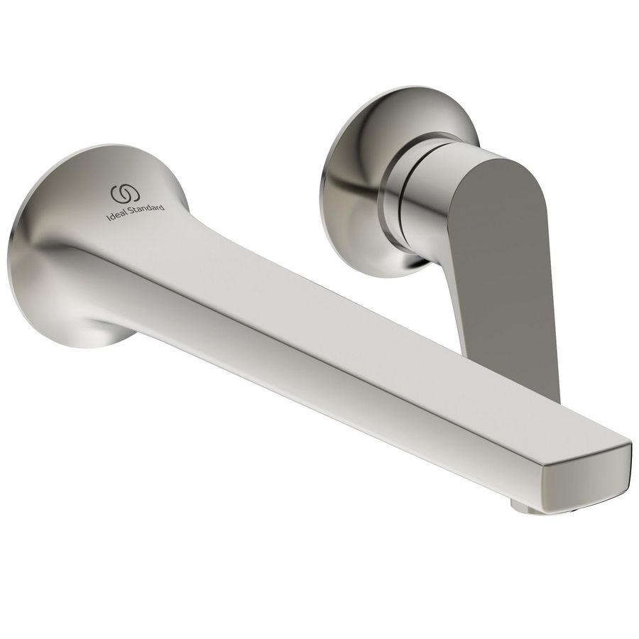 Wandmengkraan 172x226x109mm 209mm sprong silver storm (rvs-look) 3.8l/m La Dolce Vita
