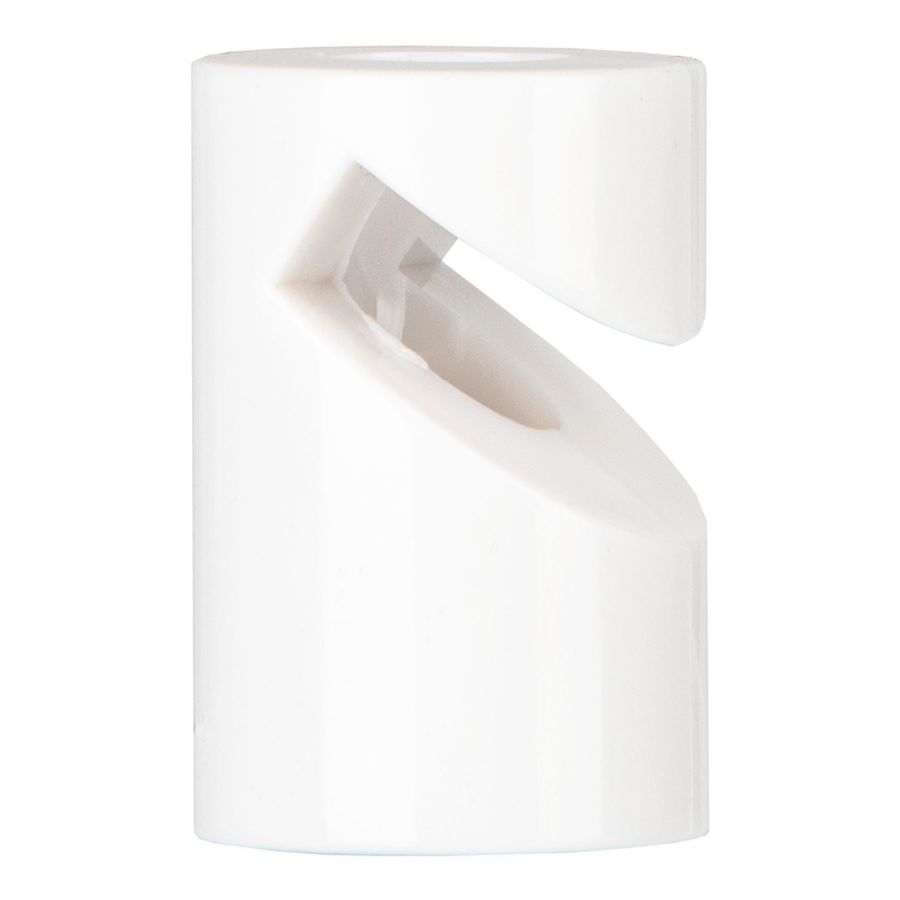 Verlichtingsarmatuur Ceiling/Wall Cord Grip Tube Plastic wit