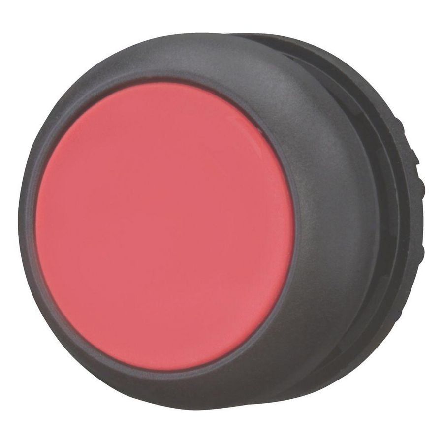 Drukknop vlak rood terugverend M22S-D-R VVE=10