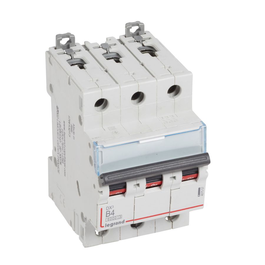 Installatieautomaat DX³ 6000A/10kA 3-polig B-karakteristiek 04