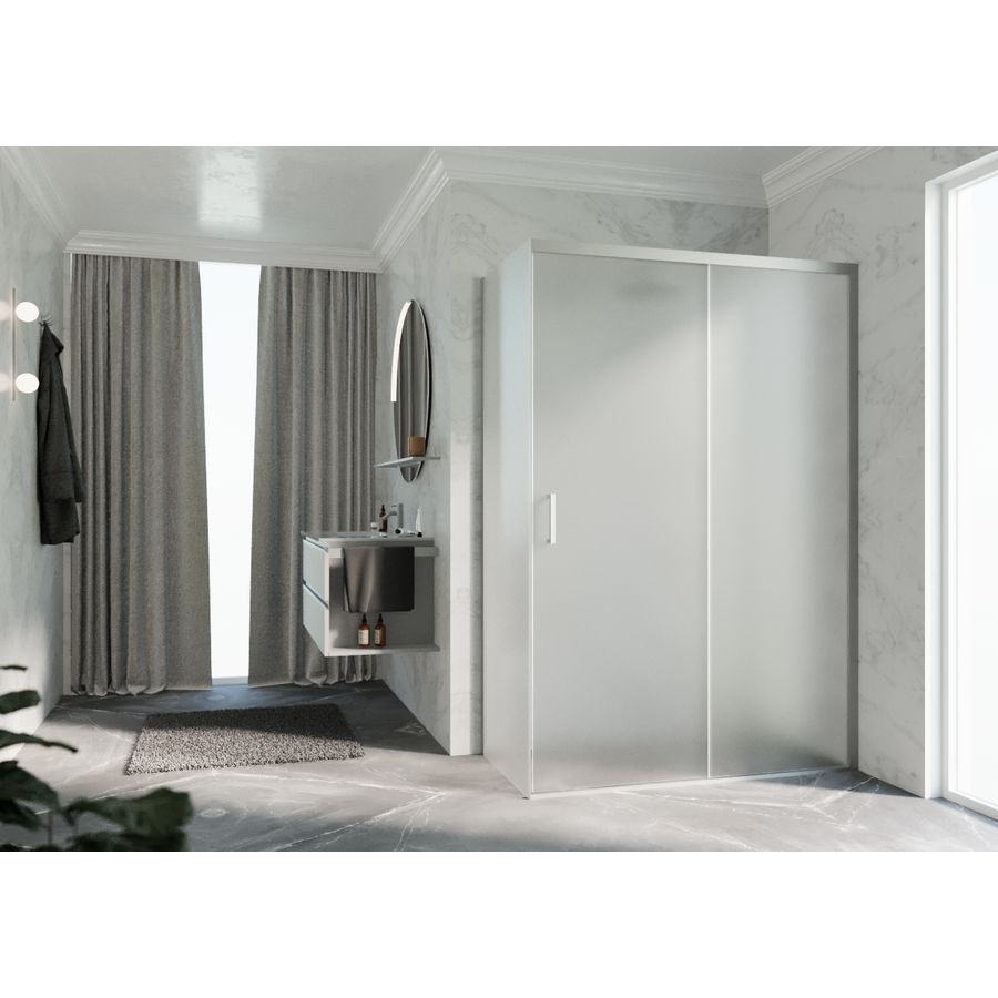 Deur Zeph 2.0 Ph 114 Link VeR114-117 Cm Satin Glas Matchroom