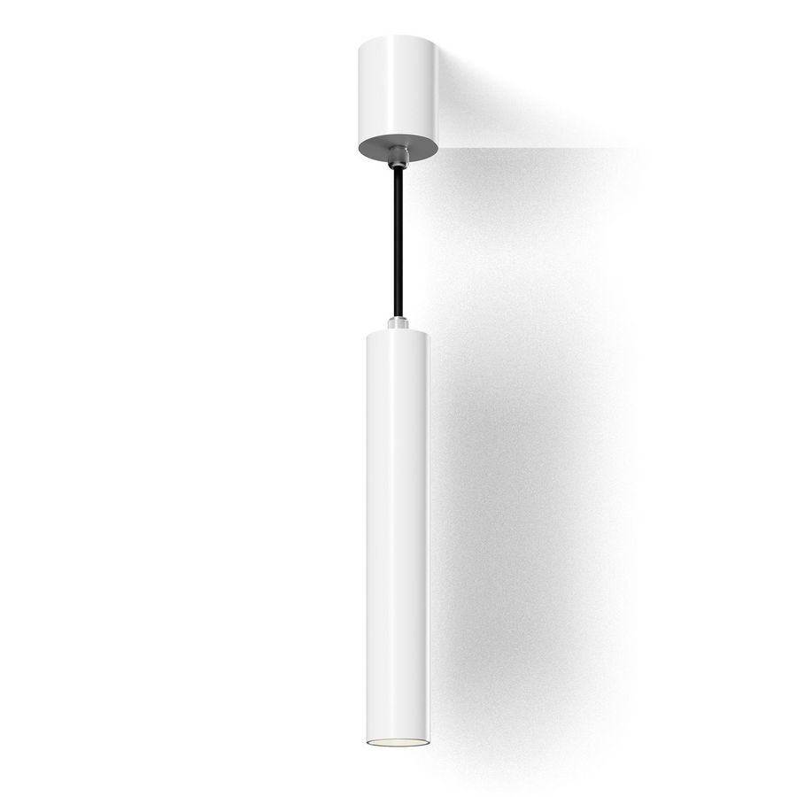 Hanglamp LIGHT 250mm mat wit LED 2700K