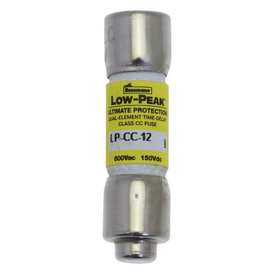 Zekering laagsp. 12A AC 600V 10x38 CC UL traag afk VVE=10