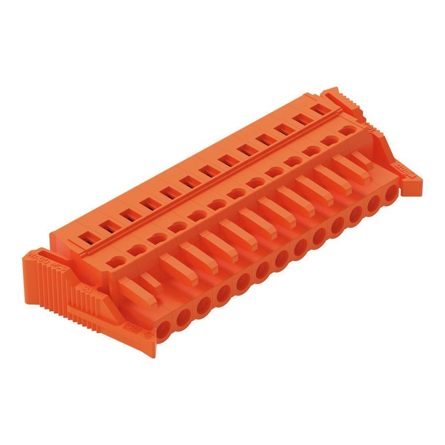 1-draads FE steker 2,5 mm² oranje 231-313/037-000 VVE=25