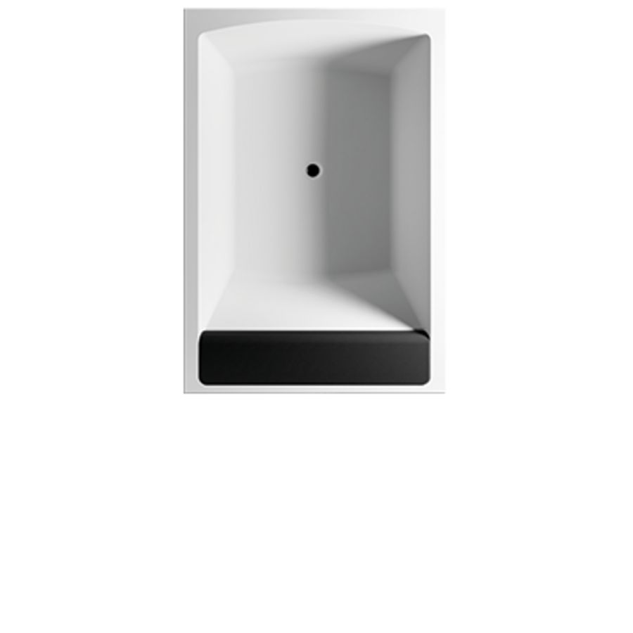 Ligbad Savona 190x130cm hooglans wit excl. badpoten