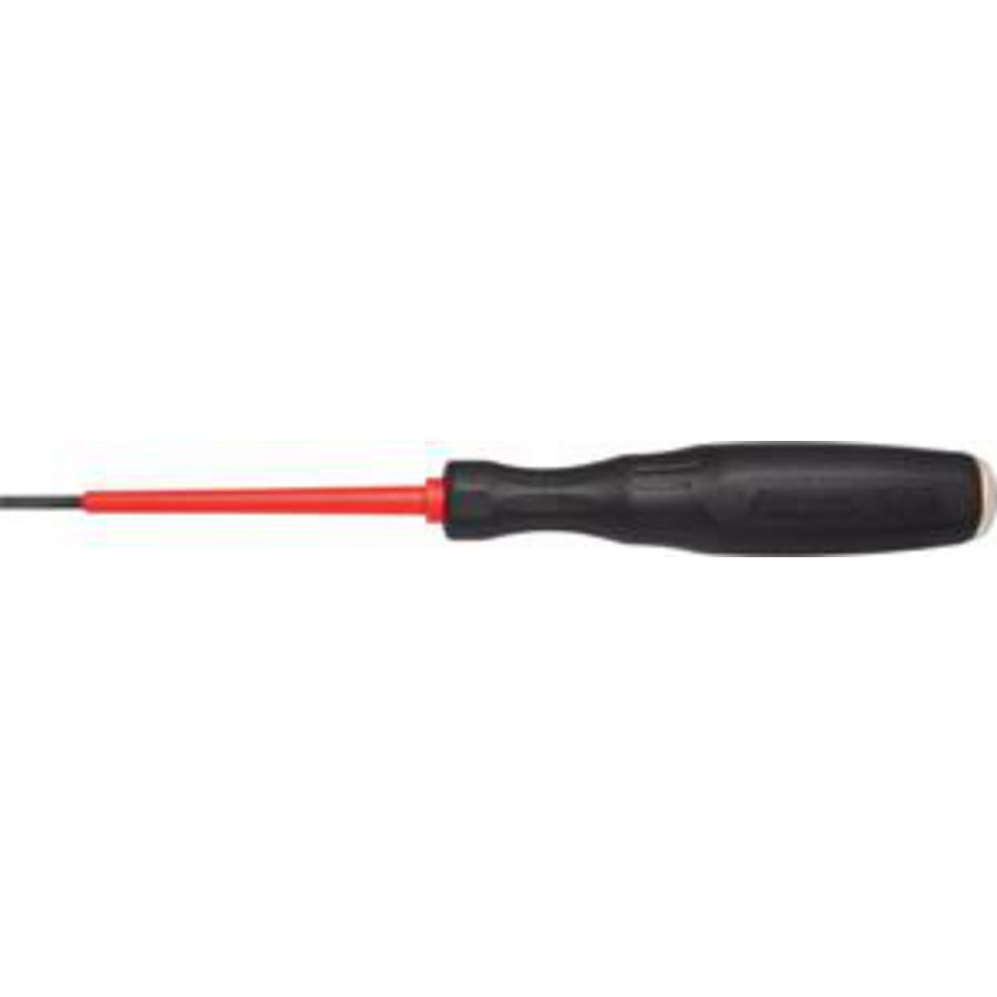 Schroevendraaier sleuf 2.5x75 VDE 1000V