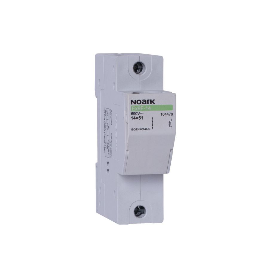 Zekeringhouder zonder indicator voor zekering 14x51mm 1P 50A