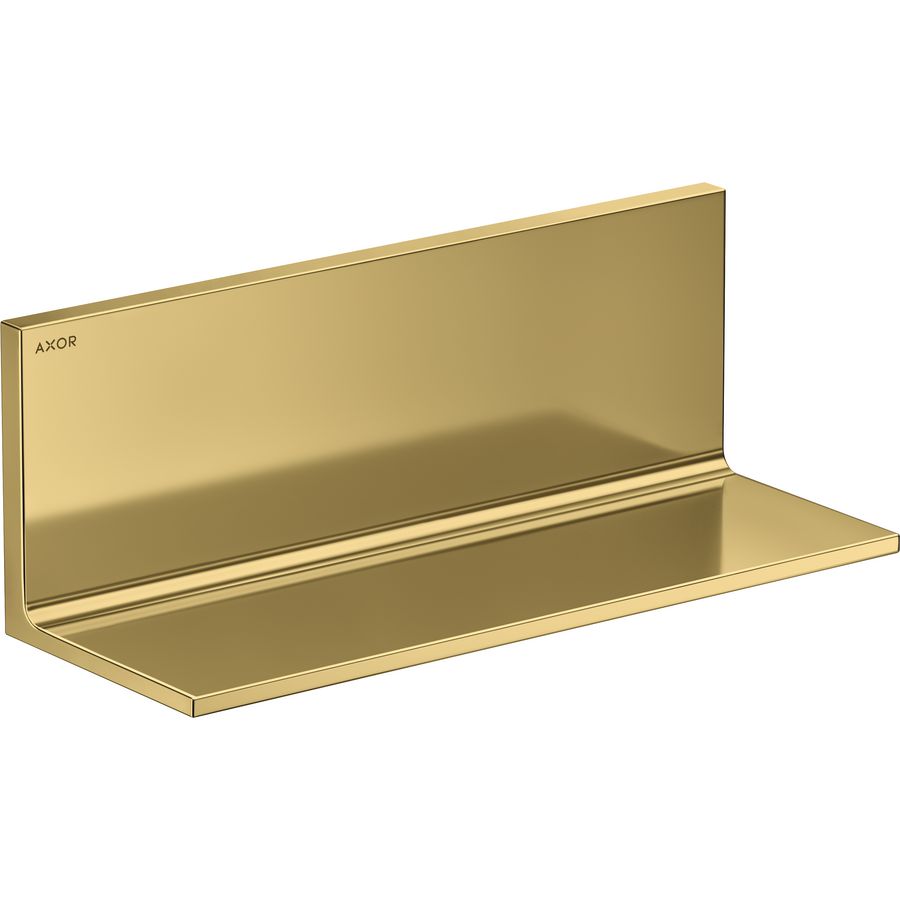 AXOR Universal Rectangular planchet 300 Polished Gold Optic