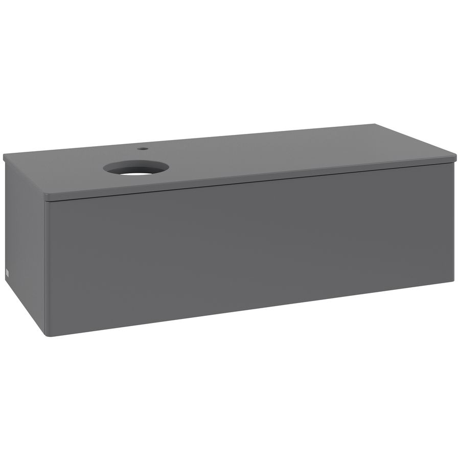 Wastafelonderkast Antao 1200x360x500mm Antr. Matt Lacquer L33050GK