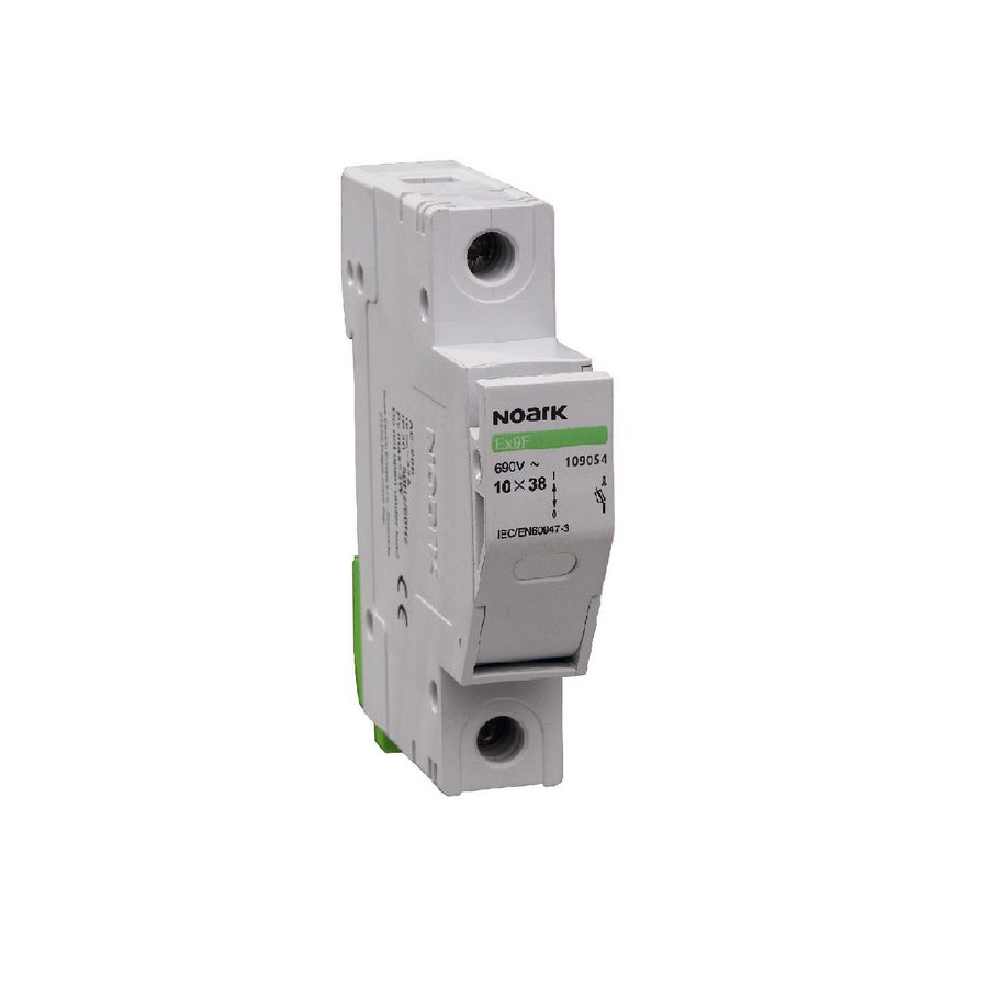 Zekeringhouder zonder indicator voor zekering 10x38mm 1P 32A
