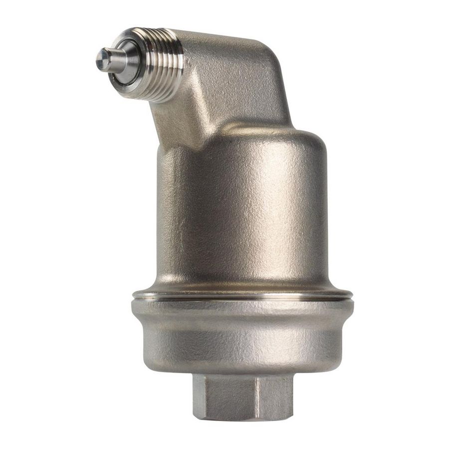 Snelontluchter Aut.AISI 316 G 1/2" BI. P 10bar T 180°C.