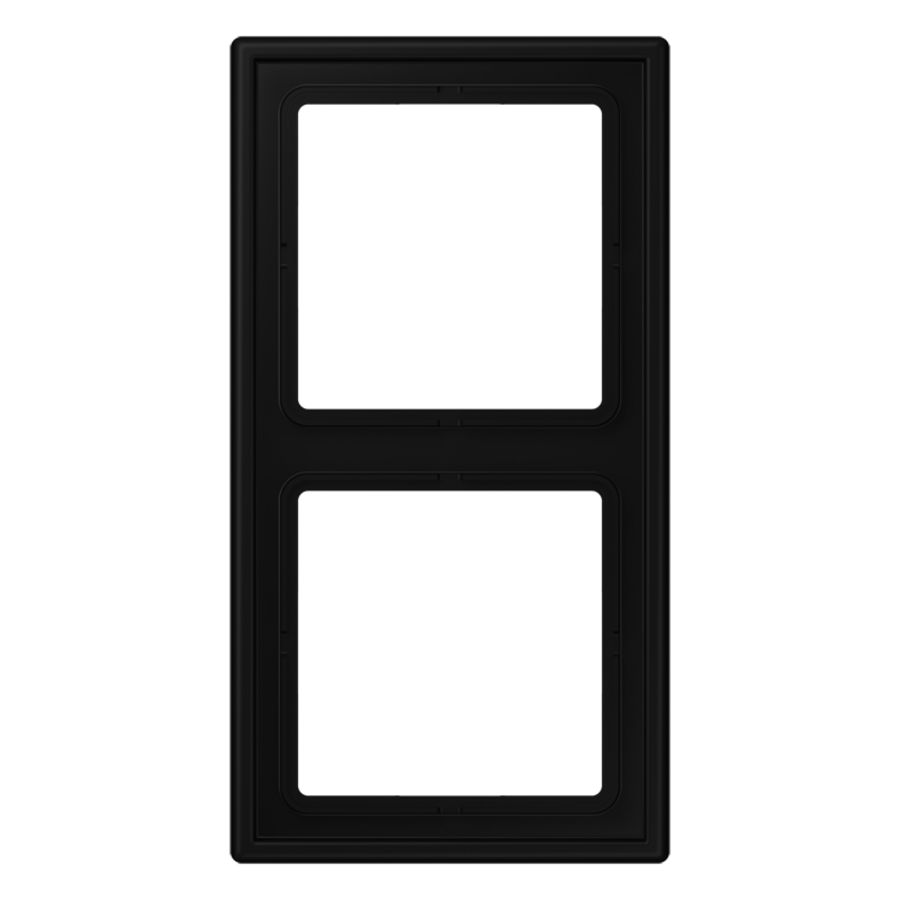 Afdekraam grafiet zwart 2-voudig LS-ZERO