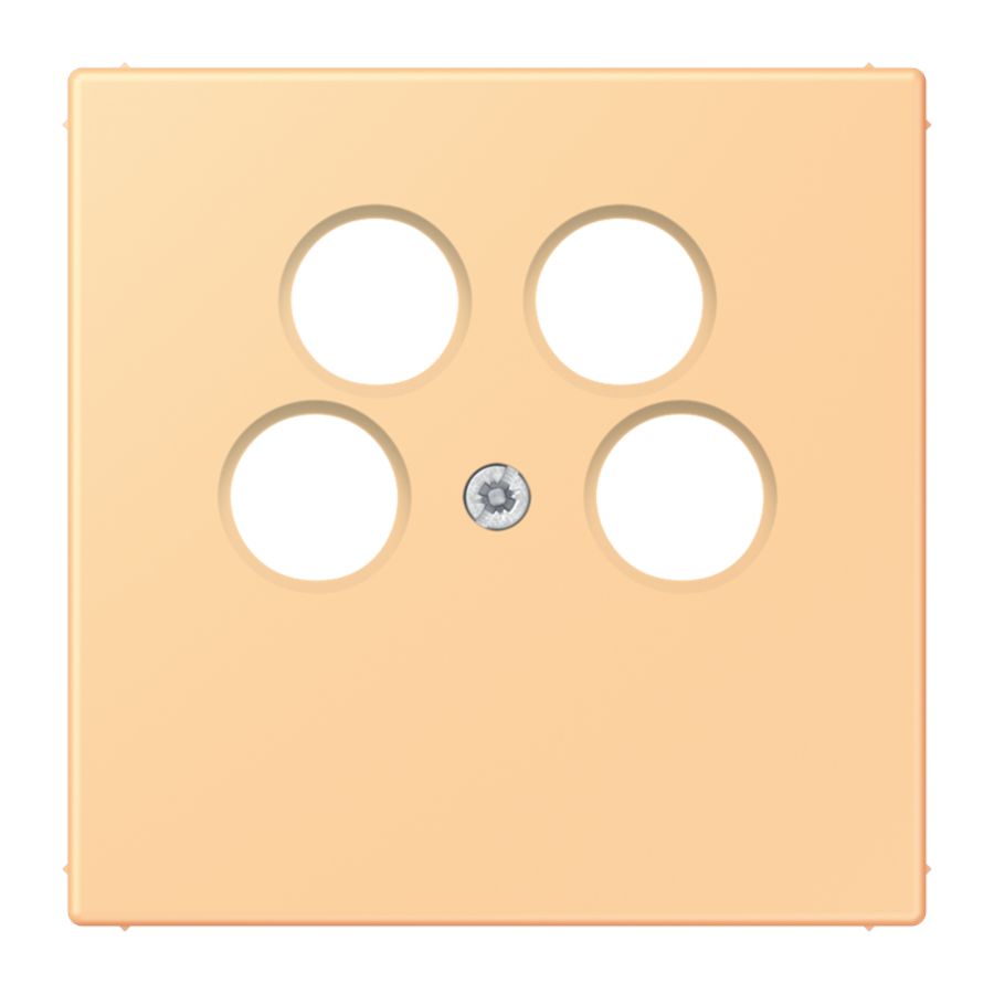 Afdekking SAT/TV 4-gats Ankaro LC4320P