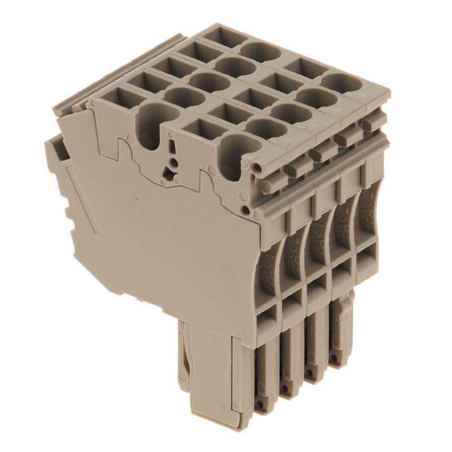 Plug Plug-in d.beige 2.5mm2 24 A 500 V 1815770000 VVE=20
